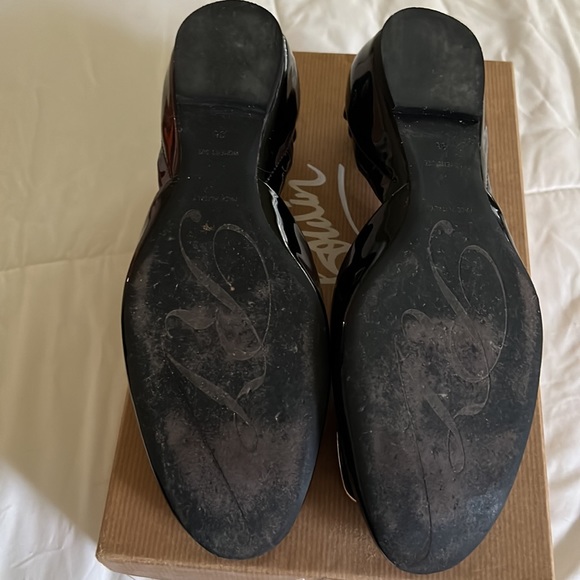 Roger Vivier D’Orsay Patent Leather Ballerina Ballet Flats - Picture 4 of 7